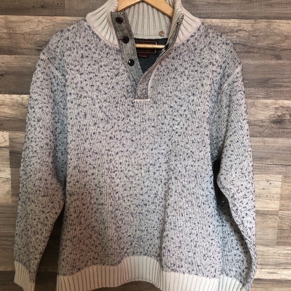 Marlboro Gray Turtleneck Sweater XL - Picture 9 of 14